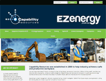 Tablet Screenshot of capres.com.au